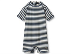 Wheat swimsuit Cas indigo stripes